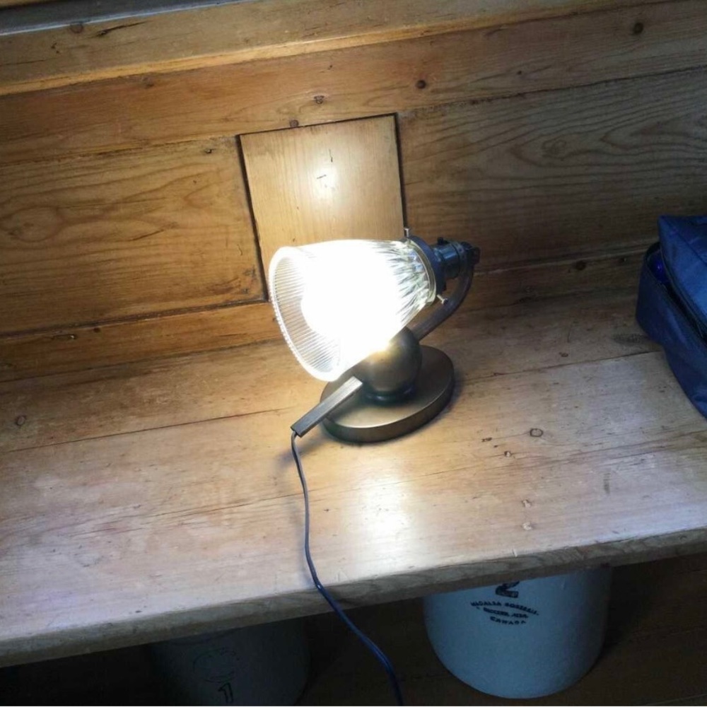 Antique wall mounted lamp